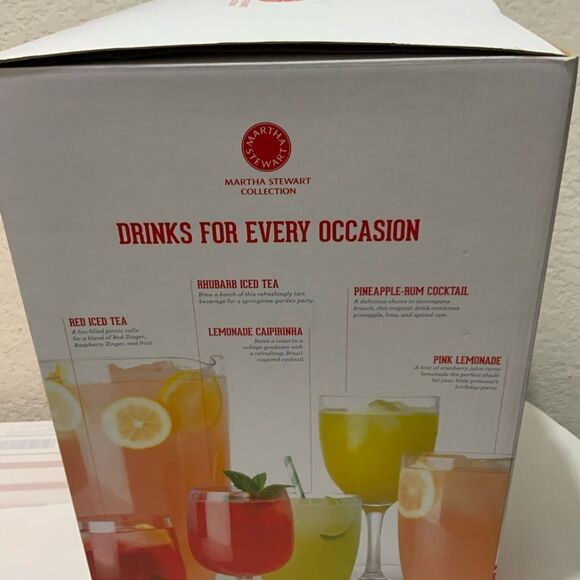 Martha Stewart Collection Beverage Dispenser  Stacking Beverage Dispenser - Picture 4 of 5